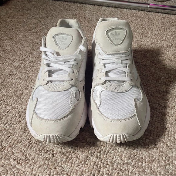 adidas triple white falcon